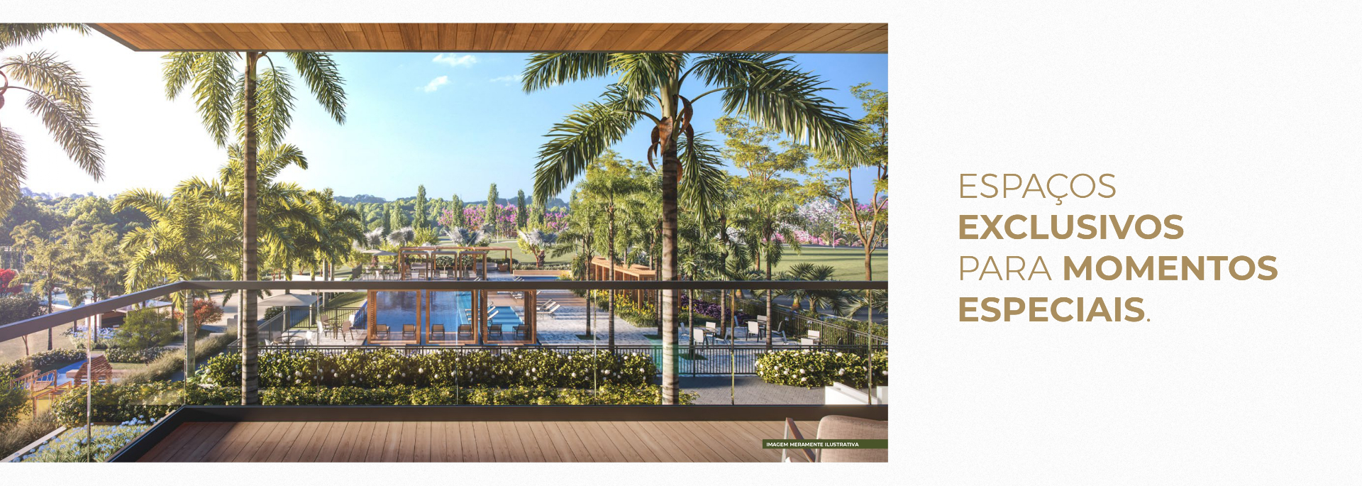 Espaços exclusivos para momentos especiais no Le Jardin Résidence